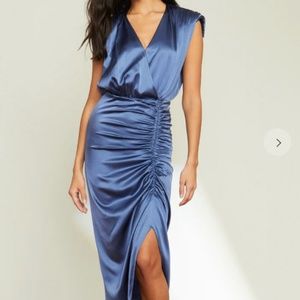 Veronica Beard Casela Dress size 2 BNWT steel blue